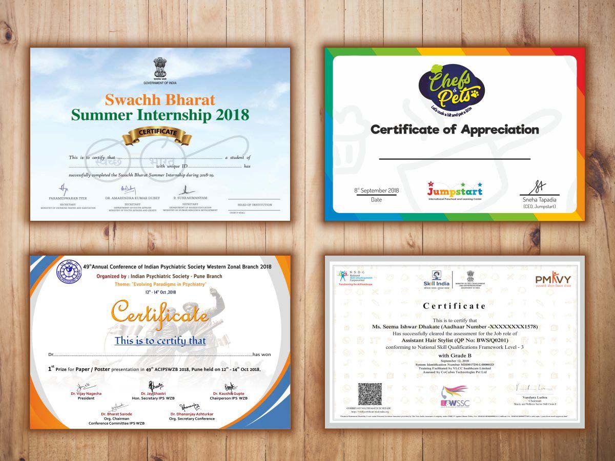 Certificate Printing Urmston